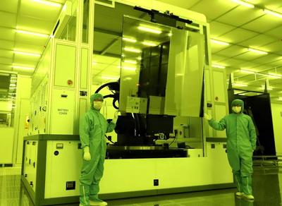 中國(guó)首條G11代掩膜版生產(chǎn)線產(chǎn)品下線